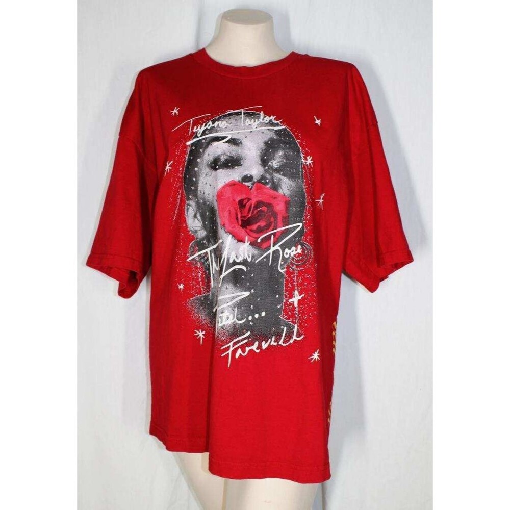 Teyana Taylor The Last Rose Petal Farewell Tour Concert T-Shirt XXL